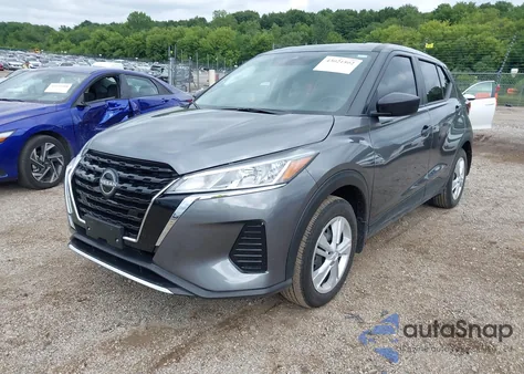 2024 Nissan Kicks S Xtronic Cvt from USA, damaged, VIN 3N1CP5BV3RL489687